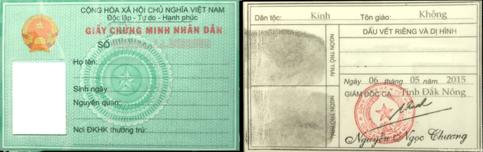 Dịch vụ làm giấy tờ, làm CMND nhanh tại Đà Nẵng